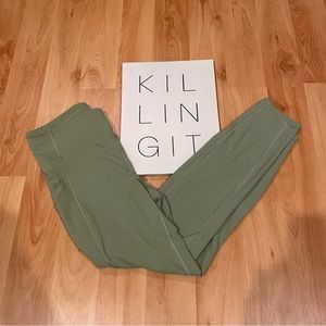 Lululemon Invigorate Leggings- Willow Green